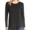 Long-Sleeve High/Low Tee - Karen Kane -Karen Kane 10518940 fpx