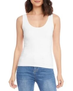 Scoop Neck Tank - Karen Kane