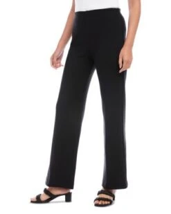 Petite Presley Wide Leg Pull On Pants - Karen Kane -Karen Kane 12528559 fpx