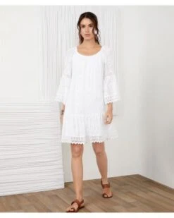 Mixed Lace Dress - Karen Kane -Karen Kane 12789932 fpx