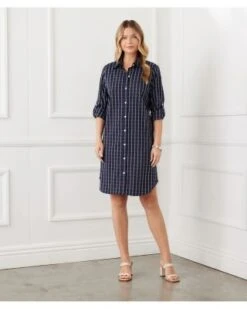 Check Shirt Dress - Karen Kane 5 Check Shirt Dress - Karen Kane -Karen Kane 12916786 fpx