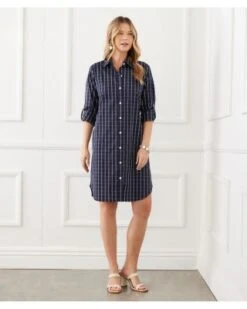 Check Shirt Dress - Karen Kane 6 Check Shirt Dress - Karen Kane -Karen Kane 12916787 fpx