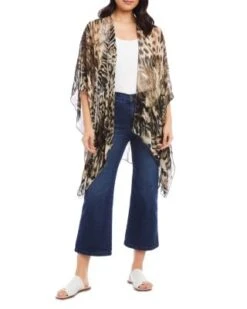 Georgette Kimono Jacket - Karen Kane