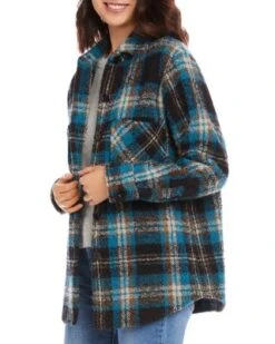 Bouclé Shirt Jacket - Karen Kane -Karen Kane 12993192 fpx