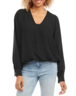 Puff Sleeve Top - Karen Kane -Karen Kane 13007974 fpx