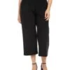 Cropped Wide Leg Pants - Karen Kane Plus
