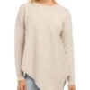 Asymmetric Hem Sweater - Karen Kane -Karen Kane 13008691 fpx