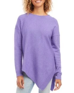 Asymmetric Hem Sweater - Karen Kane -Karen Kane 13008700 fpx