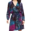 Midnight Garden Faux Wrap Dress - Karen Kane -Karen Kane 13100422 fpx