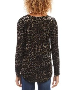 Velvet Burnout Top - Karen Kane -Karen Kane 13117237 fpx
