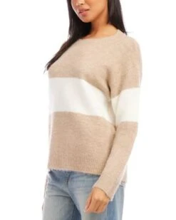 Crewneck Sweater - Karen Kane -Karen Kane 13117255 fpx