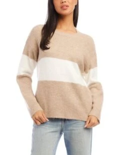 Crewneck Sweater - Karen Kane -Karen Kane 13117256 fpx
