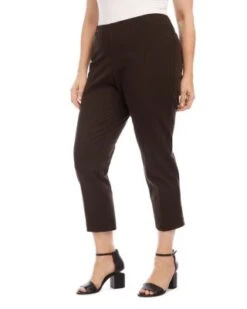 Piper Cropped Skinny Pants - Karen Kane Plus -Karen Kane 13117267 fpx
