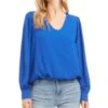Petites Puff Sleeve Top - Karen Kane -Karen Kane 13117345 fpx