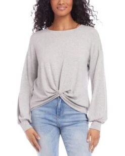 Twist Front Top - Karen Kane