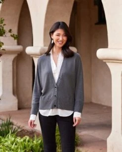 Layered Cardigan - Karen Kane -Karen Kane 13142859 fpx