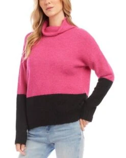 Petites Turtleneck Sweater - Karen Kane -Karen Kane 13142988 fpx