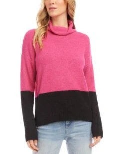 Petites Turtleneck Sweater - Karen Kane -Karen Kane 13142989 fpx
