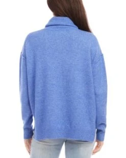 Turtleneck Drop Shoulder Sweater - Karen Kane -Karen Kane 13148831 fpx