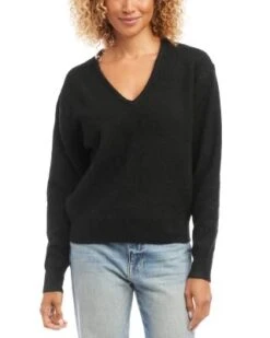V-Neck Sweater - Karen Kane -Karen Kane 13148846 fpx