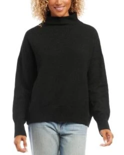 Mock Neck Sweater - Karen Kane -Karen Kane 13154318 fpx