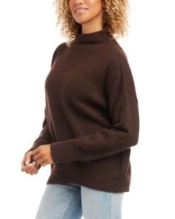 Mock Neck Sweater - Karen Kane -Karen Kane 13154326 fpx