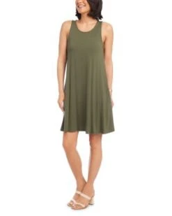 Chloe Scoop Neck Dress - Karen Kane -Karen Kane 13160812 fpx