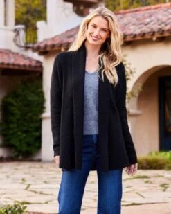 Shawl Collar Cardigan - Karen Kane -Karen Kane 13160836 fpx