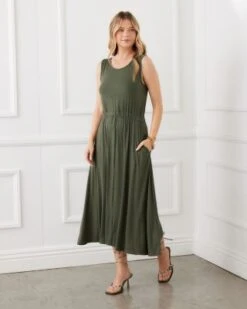 Chloe Scoop Neck Dress - Karen Kane -Karen Kane 13162158 fpx