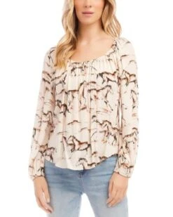 Scoop Neck Top - Karen Kane