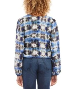 Long Sleeve Blouson Top - Karen Kane -Karen Kane 13184647 fpx