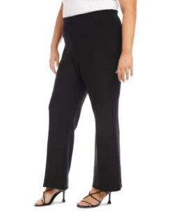 Pull On Bootcut Pants - Karen Kane Plus -Karen Kane 13218138 fpx