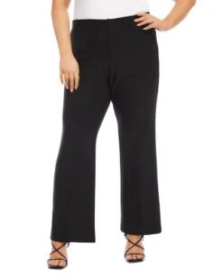 Pull On Bootcut Pants - Karen Kane Plus -Karen Kane 13218139 fpx