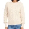 Cable Knit Sweater - Karen Kane -Karen Kane 13218193 fpx
