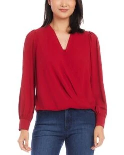 Crossover Top - Karen Kane