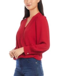 Crossover Top - Karen Kane -Karen Kane 13218224 fpx