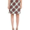Bias Cut Plaid Pencil Skirt - Karen Kane -Karen Kane 13218235 fpx