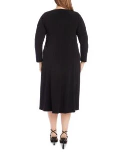 Kate Midi Dress - Karen Kane Plus -Karen Kane 13218247 fpx