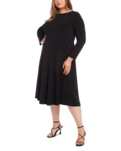 Kate Midi Dress - Karen Kane Plus -Karen Kane 13218249 fpx