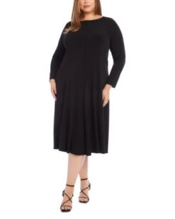 Kate Midi Dress - Karen Kane Plus -Karen Kane 13218250 fpx