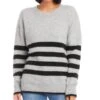 Striped Crewneck Sweater - Karen Kane -Karen Kane 13218334 fpx