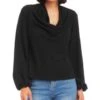 Cowl Neck Blouson Sleeve Top - Karen Kane 2 Cowl Neck Blouson Sleeve Top - Karen Kane -Karen Kane 13218357 fpx