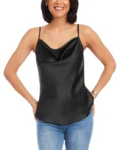 Draped Satin Camisole - Karen Kane