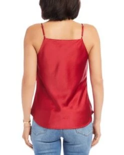 Draped Satin Camisole - Karen Kane -Karen Kane 13218460 fpx