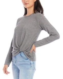 Side Pick Up Top - Karen Kane -Karen Kane 13218536 fpx