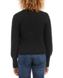 Ribbed V Neck Cardigan - Karen Kane -Karen Kane 13243609 fpx