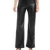Wide Leg Faux Leather Pants - Karen Kane