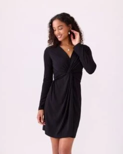 Twist Front Dress - Karen Kane -Karen Kane 13259870 fpx