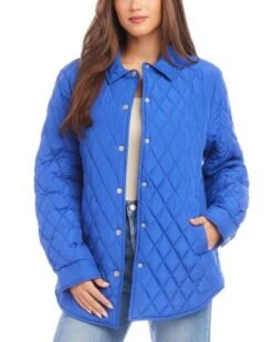 Quilted Jacket - Karen Kane -Karen Kane 13259874 fpx