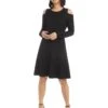 Karen Kane Cold-Shoulder A-Line Dress -Karen Kane 51hu9XQ2rJL. AC SR736920